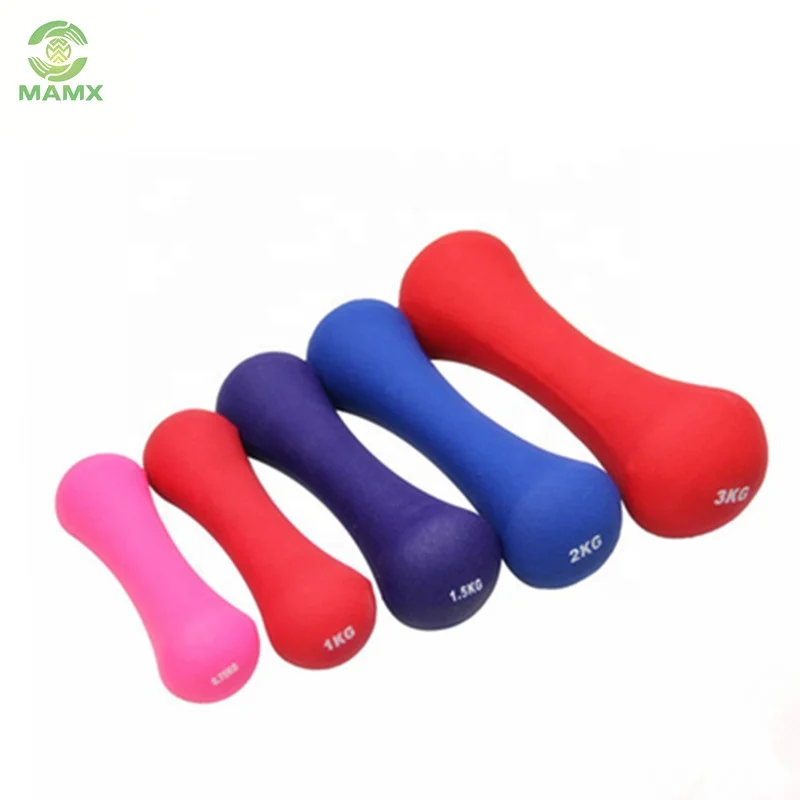 Bone Shape 3kg Cast Iron Hand Dumbbell Made In Dingzhou