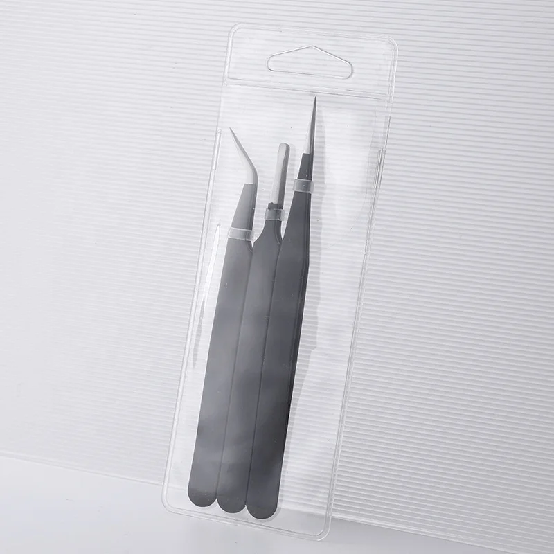 Tweezers Factory Paper Craft Weeding Tools 3pcs Set Tweezers Plucking Vinyl Eyebrow Tweezers