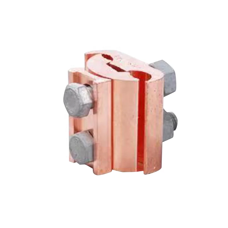Two Bolts Series Aluminum Copper Parallel Groove Wire Clamp/aluminum and copper parallel groove connector Piercing clamp