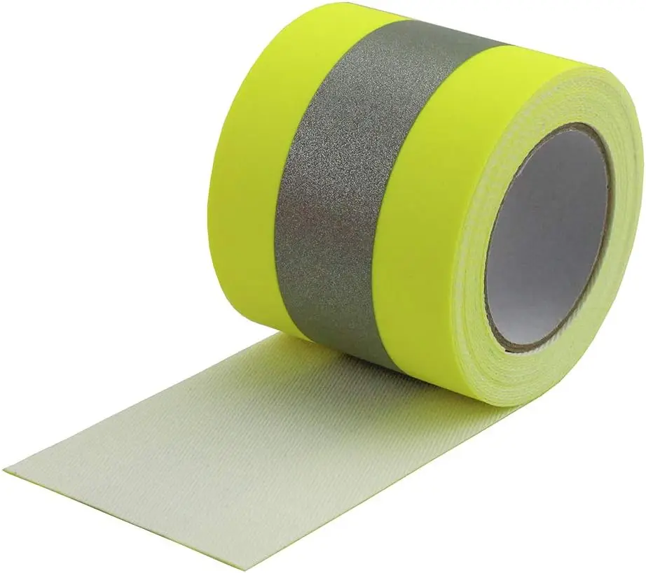High Visibility hi vis reflective tape fr work Warning Safety Strip Reflective Fabric Tape for Clothing Washable up to 50 Times