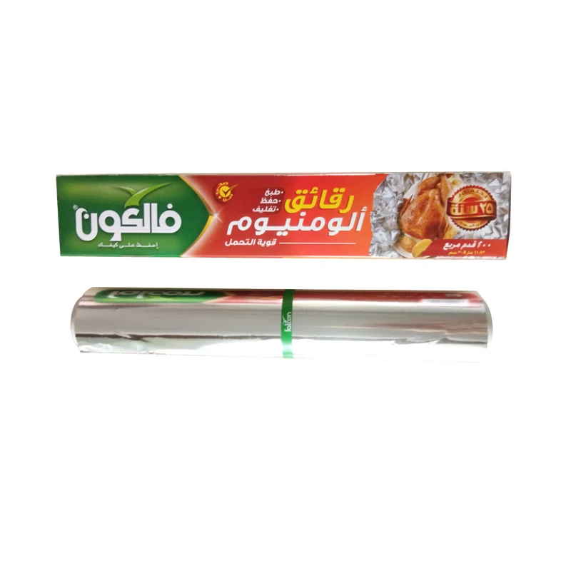 Soft 8011 Falcon aluminium foil sheets big rolls for Food