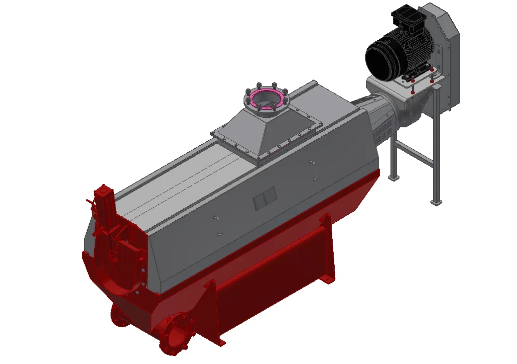 High productive  wet feather dewater  press  of animal  waste rendering plant
