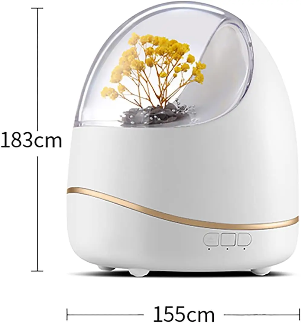 400ml USB Rechargeable Premium Essential Oil Diffuser Ultrasonic Aromatherapy Fragrant Oil Humidifier Vaporizer for Household