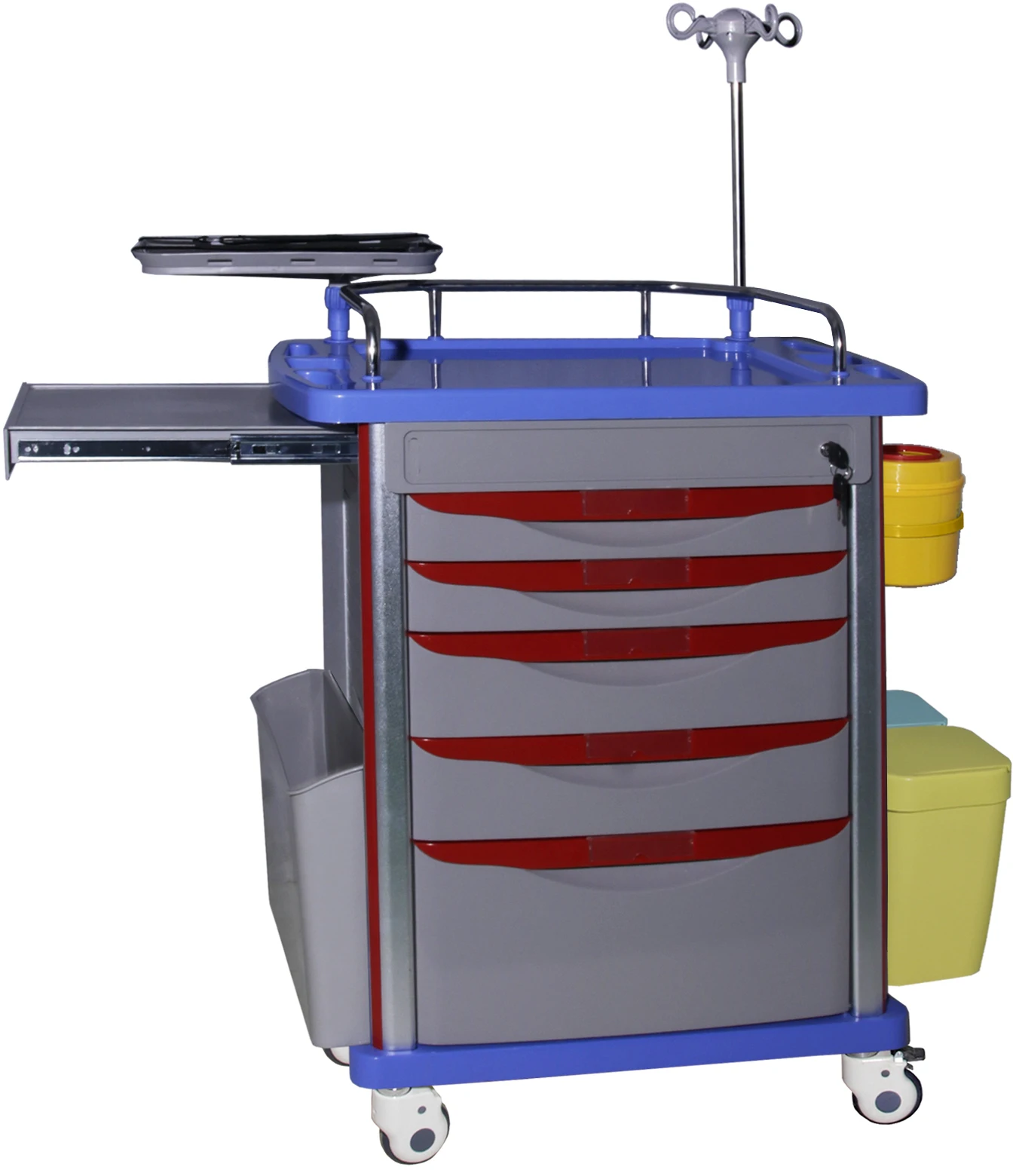 Medical Trolley Hospital Trolley Good Quality Emergency Trolley