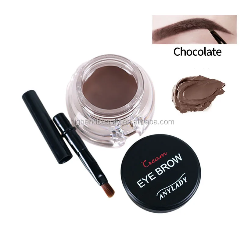 Private label Your own brand makeup eyebrow best selling products eyebrow gel waterproof eyebrow pomade 3 colors