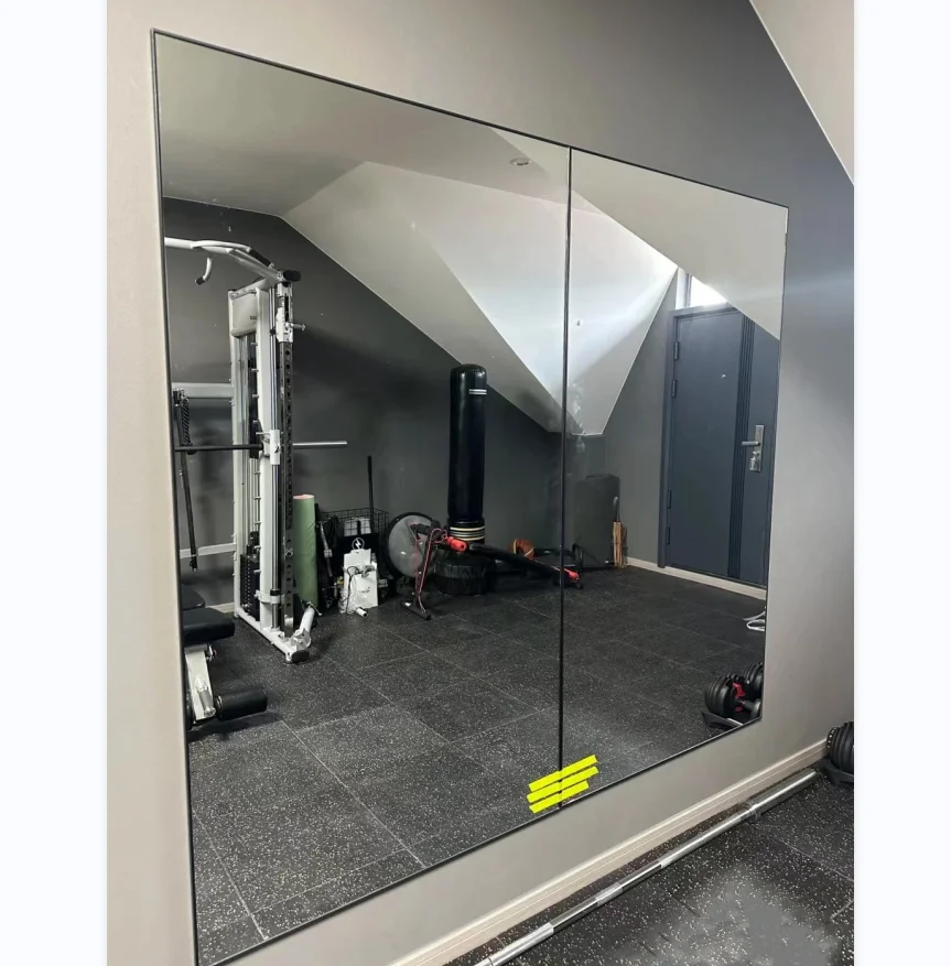 Factory price 1mm 3mm 6mm Antique Silver bronze decorative one-way Mirror Glass Reflective Glass Mirror for buildings decoration