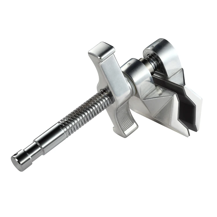 
adjustable camera shooting accessories 5/8 inch End Jaw super Viser studio Grip head Photography clamp 