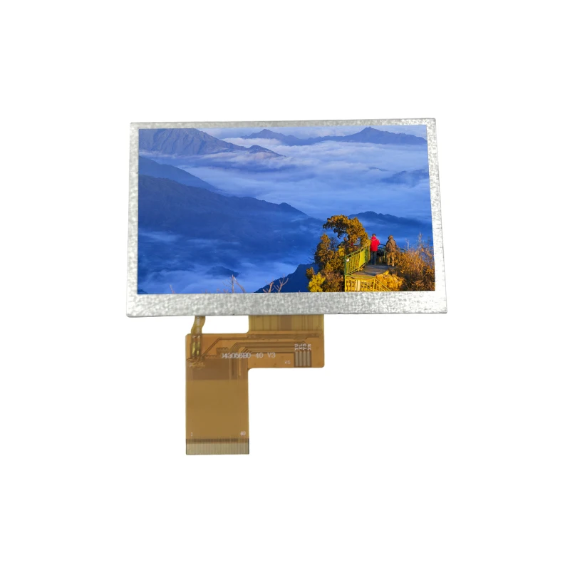 4.3 Inch Tft Display Screen Lcm Lcd Module Rgb Interface Energy Saving Lcd Touch Screen