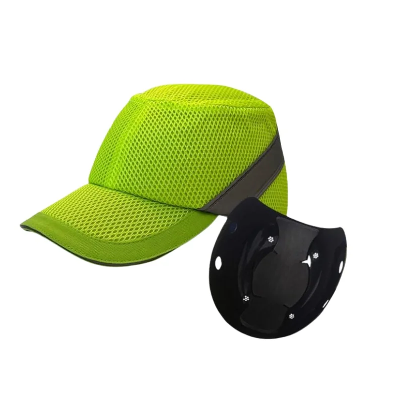ANT5PPE Men Women Breathable Baseball Style Protective Hat Safety Bump Cap with Reflective Stripes