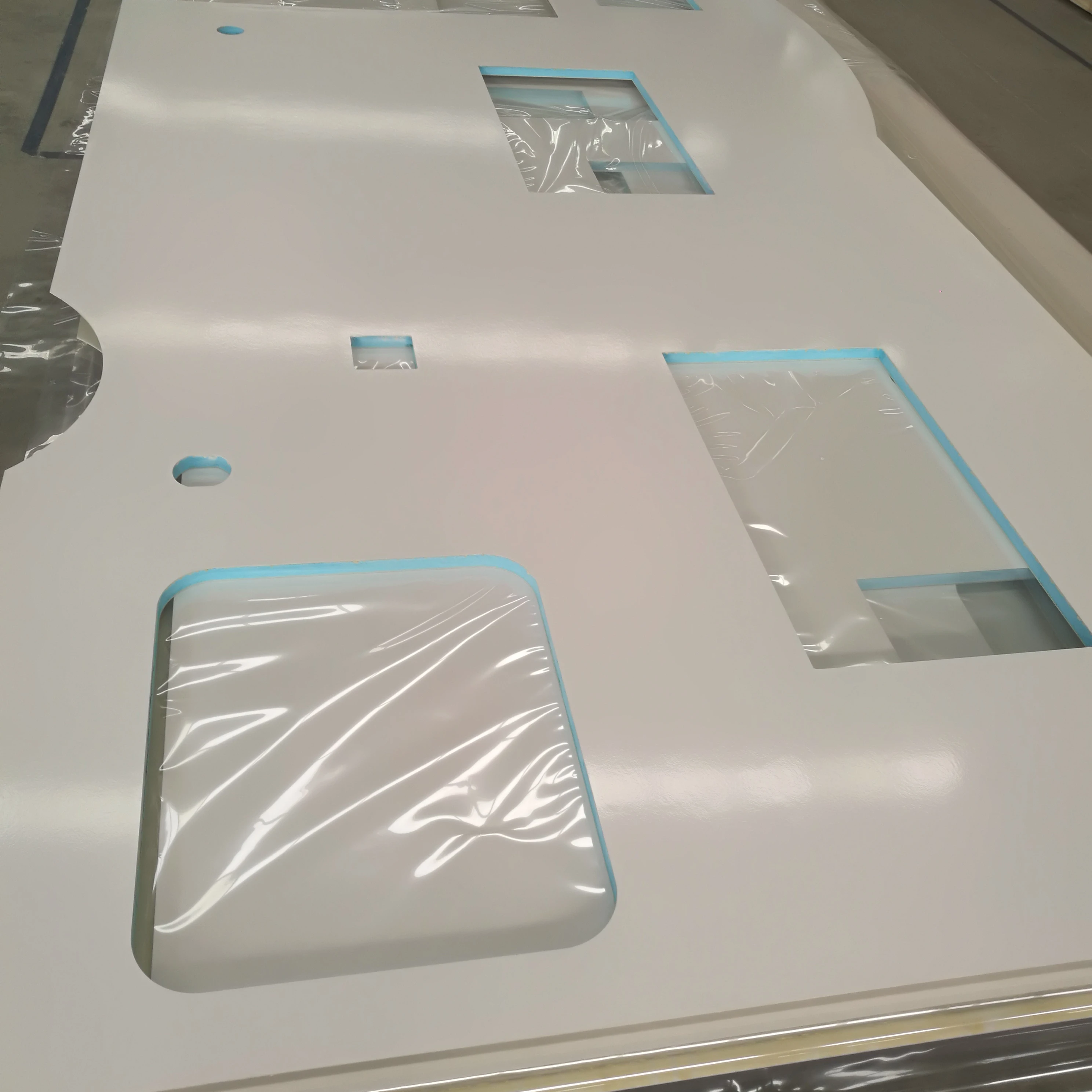 Attractive Price New Type GRP FRP Fiberglass Camping Trailers Caravans Camper Body Box For Sale