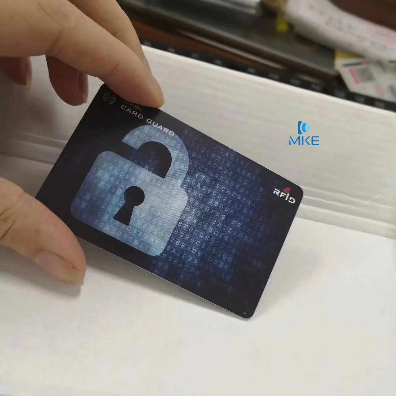 13.56mhz rfid blocking pvc Shield card