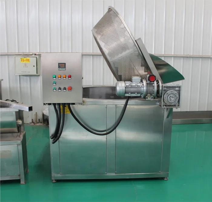 Factory Price Full Automatic Broad Bean Sweet Potato Fryer Peanut fryer Nuts Industrial Frying Machine with CE