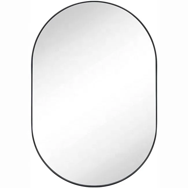 Заводская поставка, металлическое зеркало с рамкой, черные, золотые, серебряные, алюминиевые зеркала с рамкой, настенные зеркала и длинные зеркала