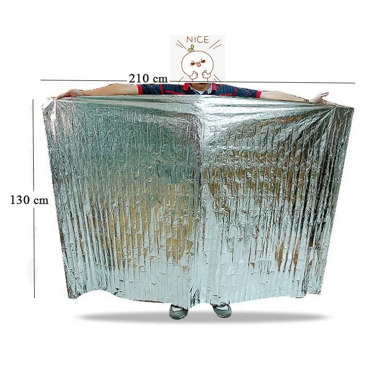 
Camping First aid rescue blanket aluminum foil emergency survival blanket 
