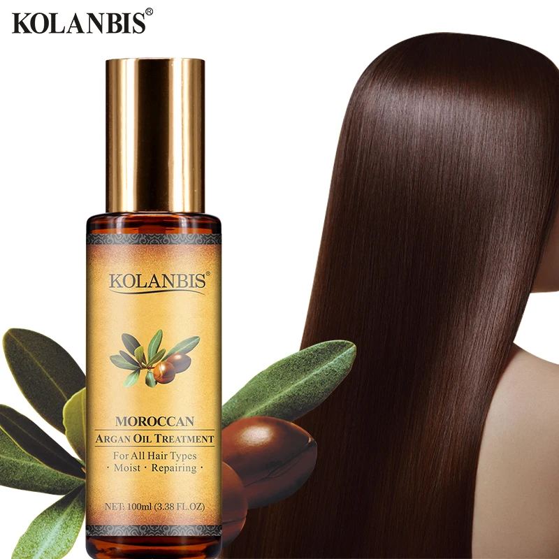 Private Label Argan Oil Hair Oil Serum High Quality Bring Soft And Smooth Hair