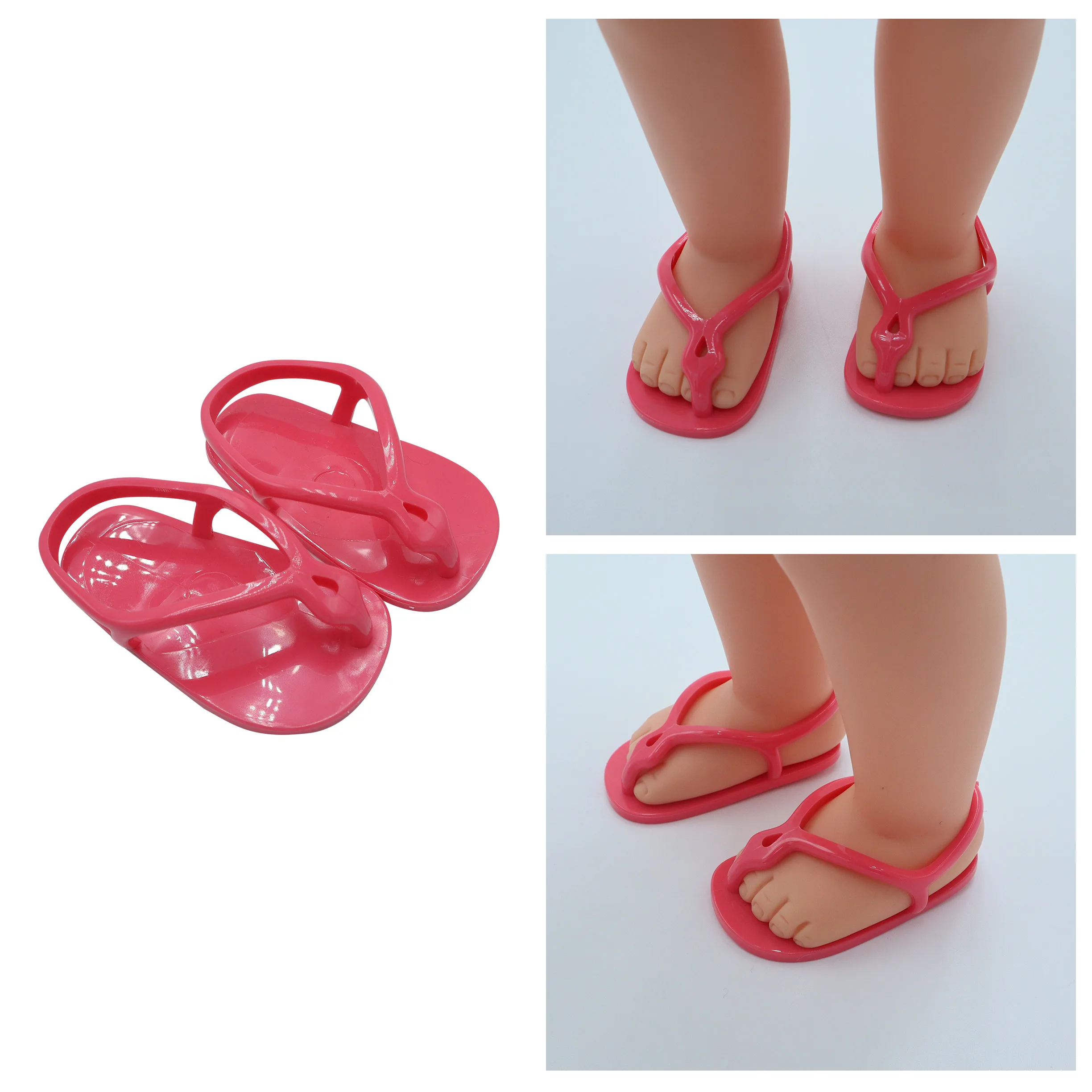 Новое поступление оптовая продажа пластиковые сандалии для американской девочки размер 18 дюймов