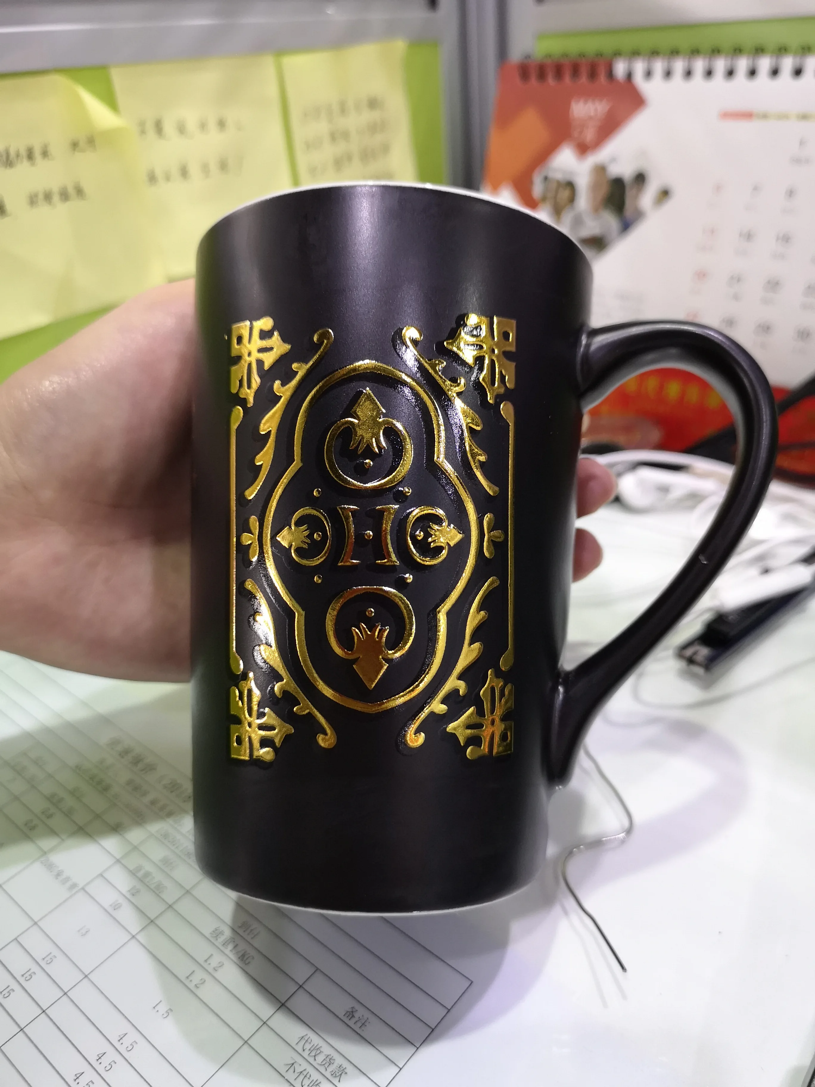 Ceramic Mugs Printing Logo Sticker Label For Porcelain Dinnerware Sets Water Transfer Decals Sticker