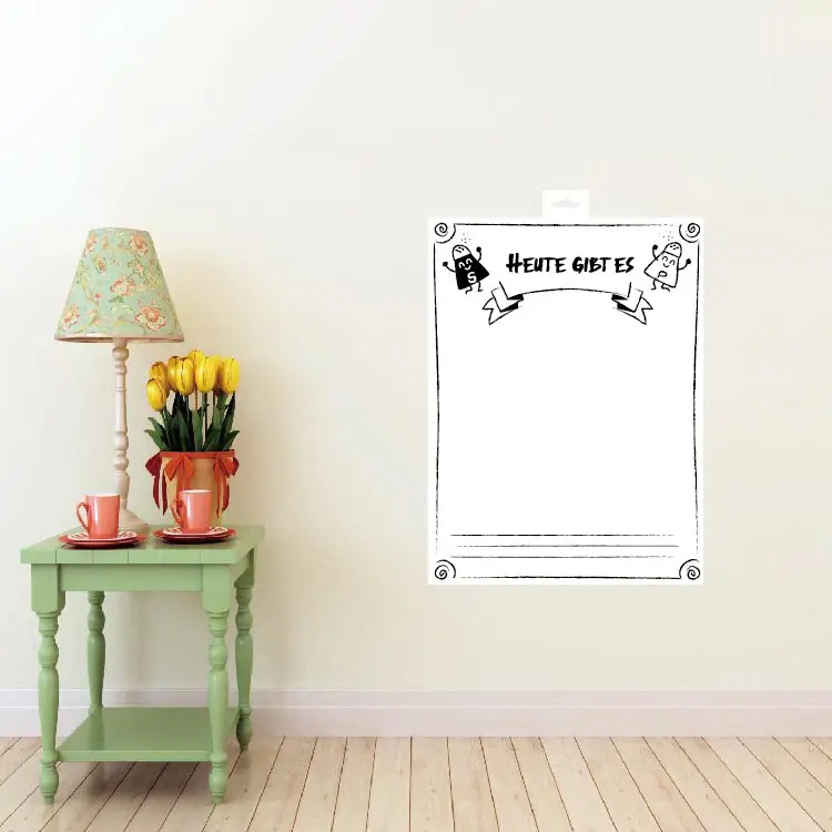 BSCI Dry Erase Weekly Planner magnetic whiteboard sticker Calendar For Refrigerator