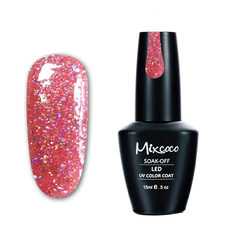 Mixcoco Nail Art Factory Oem Customize Private Label Brand colors manicure Uv Gel Nail Polish Gel Polish Set Uv Led Gel Polish