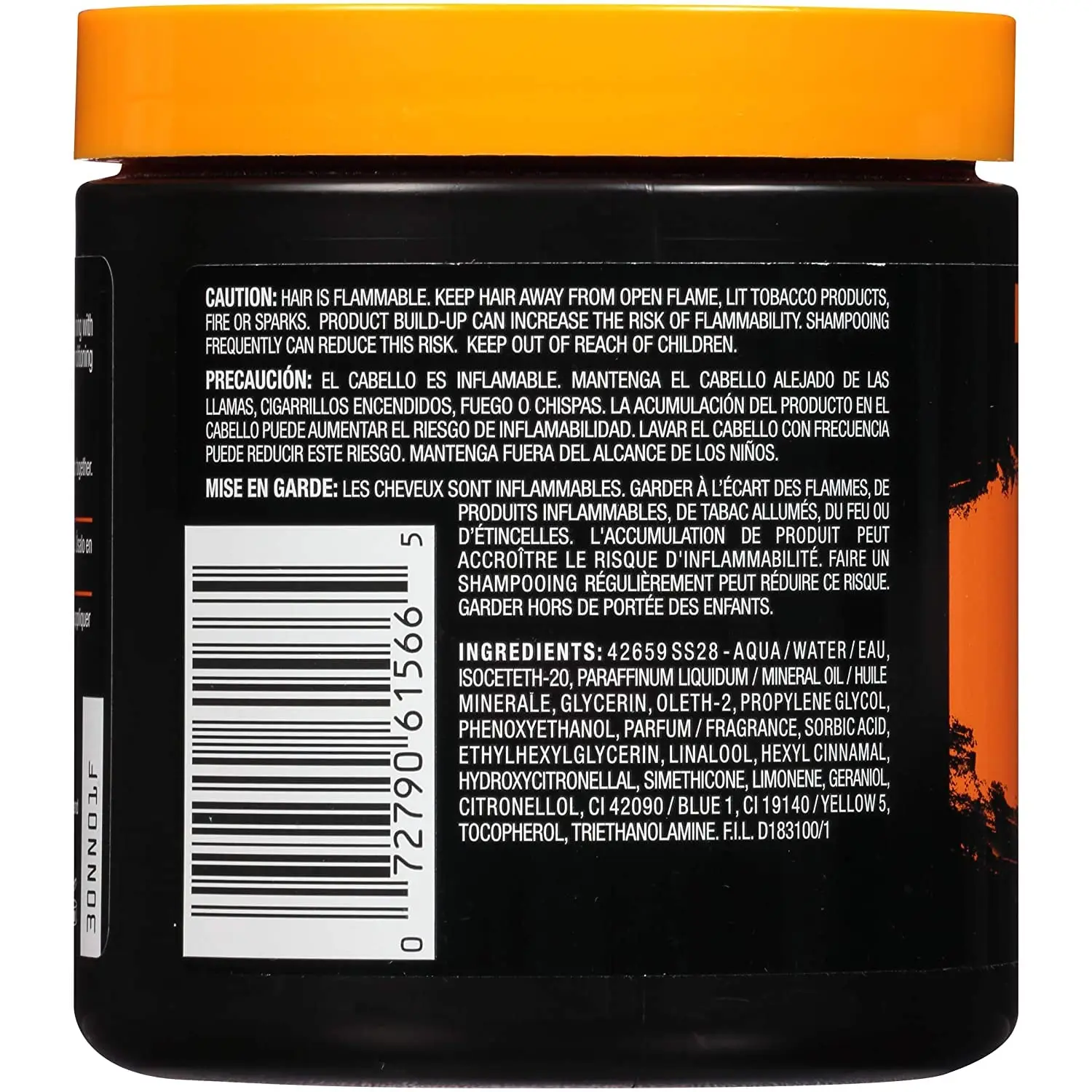 Private Label Shining and Conditioning Hair Gel Strong Hold Edge Control Hair Styling Wax Lets Jam Hair Gel