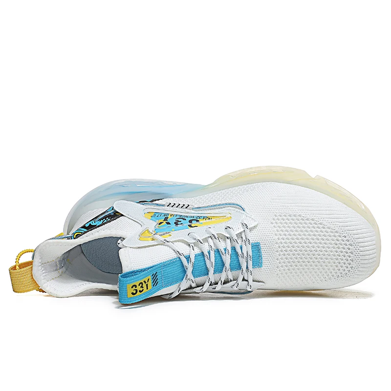 Дышащая легкая мужская обувь для бега большого размера, спортивная обувь, Прямая поставка