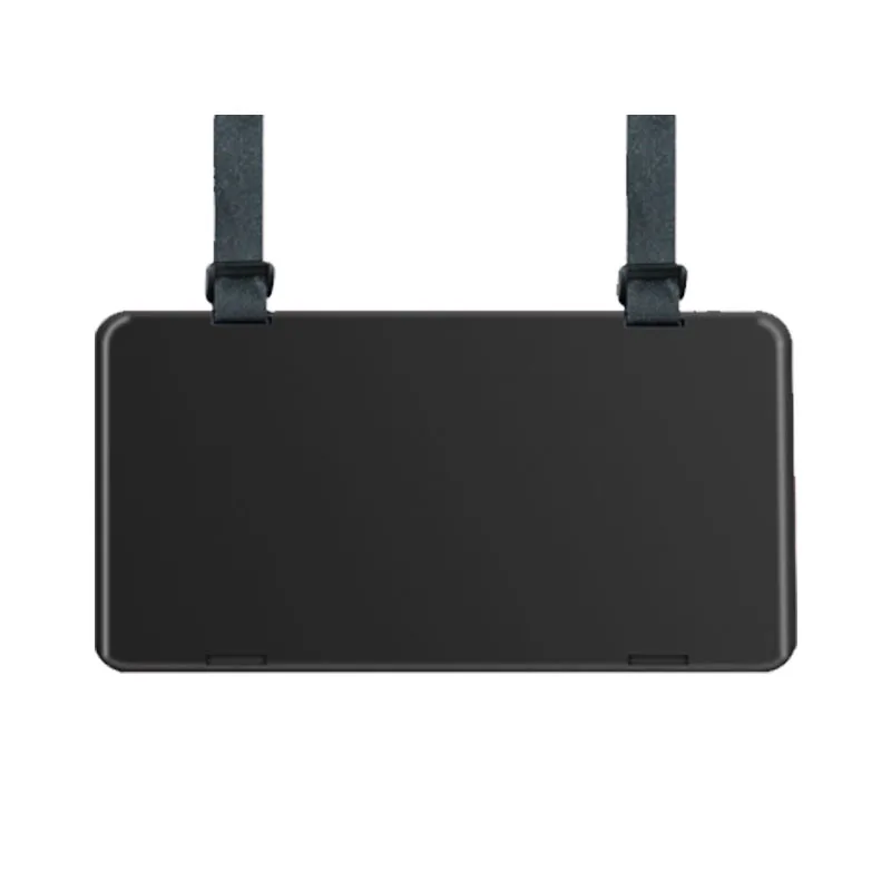 Hot Sale Rechargeable Led Light Makeup Mirror Clip On Car Sun Visor Touch Sensor Switch Brightness Adjustable Mirror For Girt