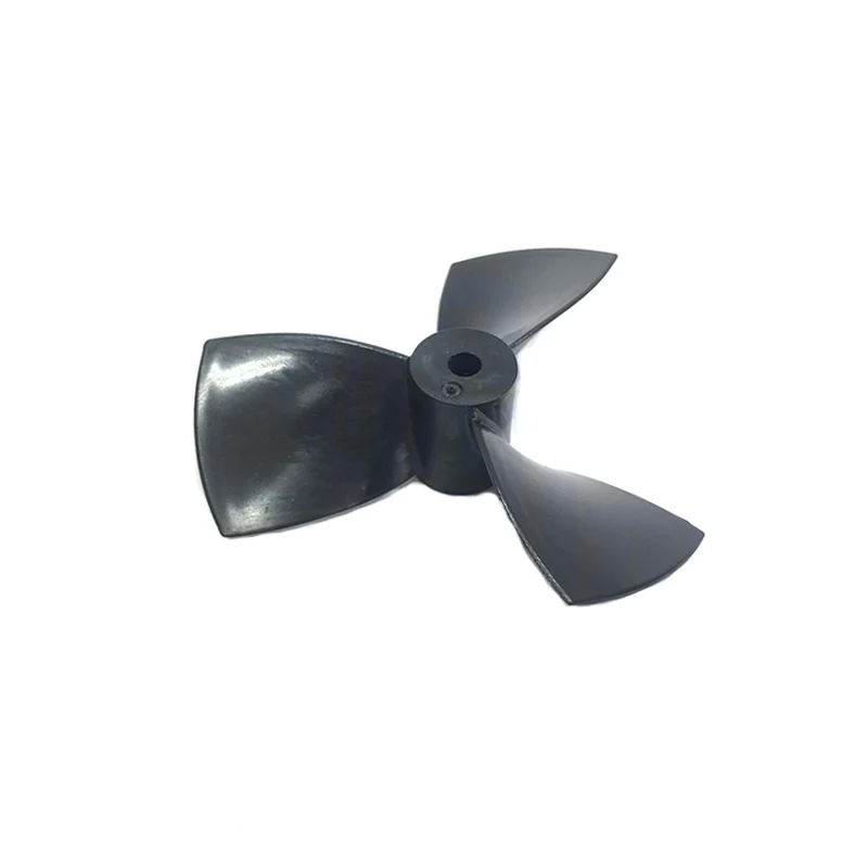 plastic propeller 3-blade 80mm CW CCW 5.0mm shaft size for RC boats thruster prop