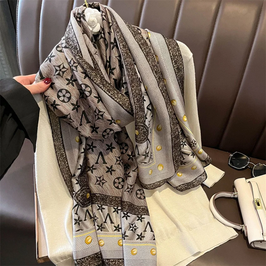 stain Own Australia New silk satin scarf  ethnic fashion scarves hijab Heart Lightweight