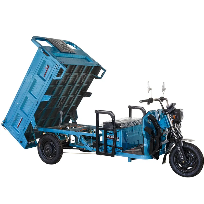 Home hauling truck electric tricycle high power 1200W three-wheeled electric car