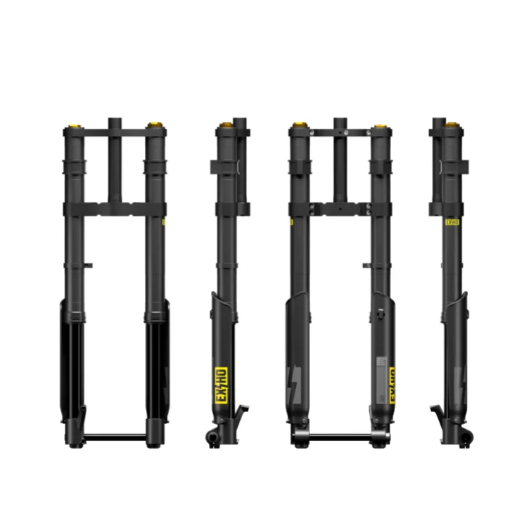 20/ 24/ 26inch alloy fat bike air suspension Fork downhill bicycle fat fork