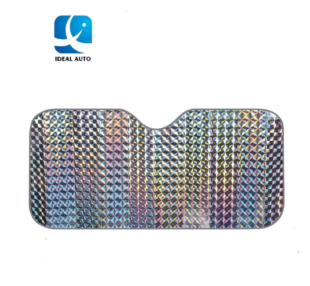 UV Rays Full Protection top quality laser car front sunshade