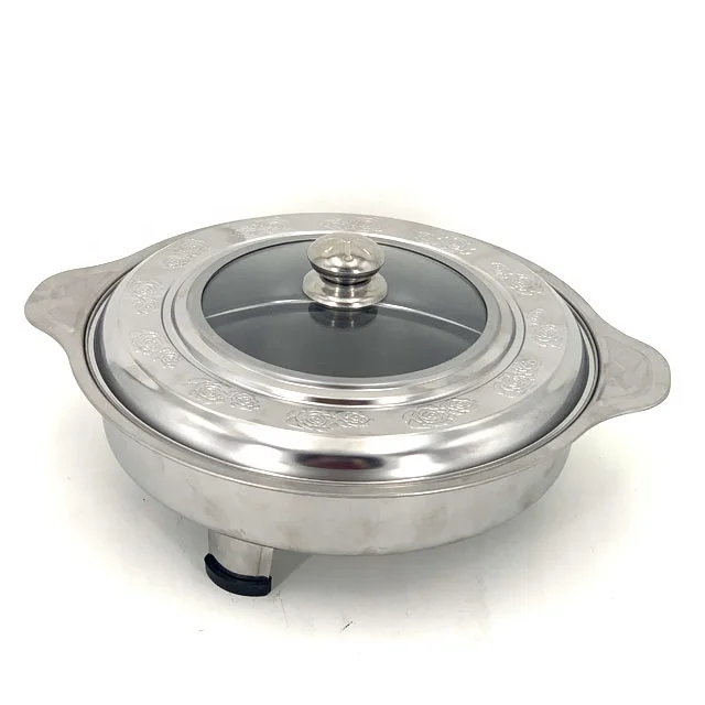 Full Size Stainless Steel rectangular chafing dish Chafing Food Pans and steel cover on top