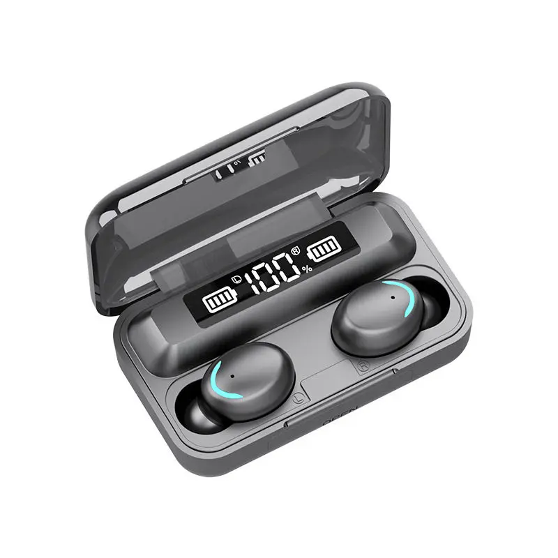 
F9 TWS Led Digital Display Touch audifonos Waterproof Earbuds Bluetooth Earphones Stereo Wireless Headphone f9-5 earphone 