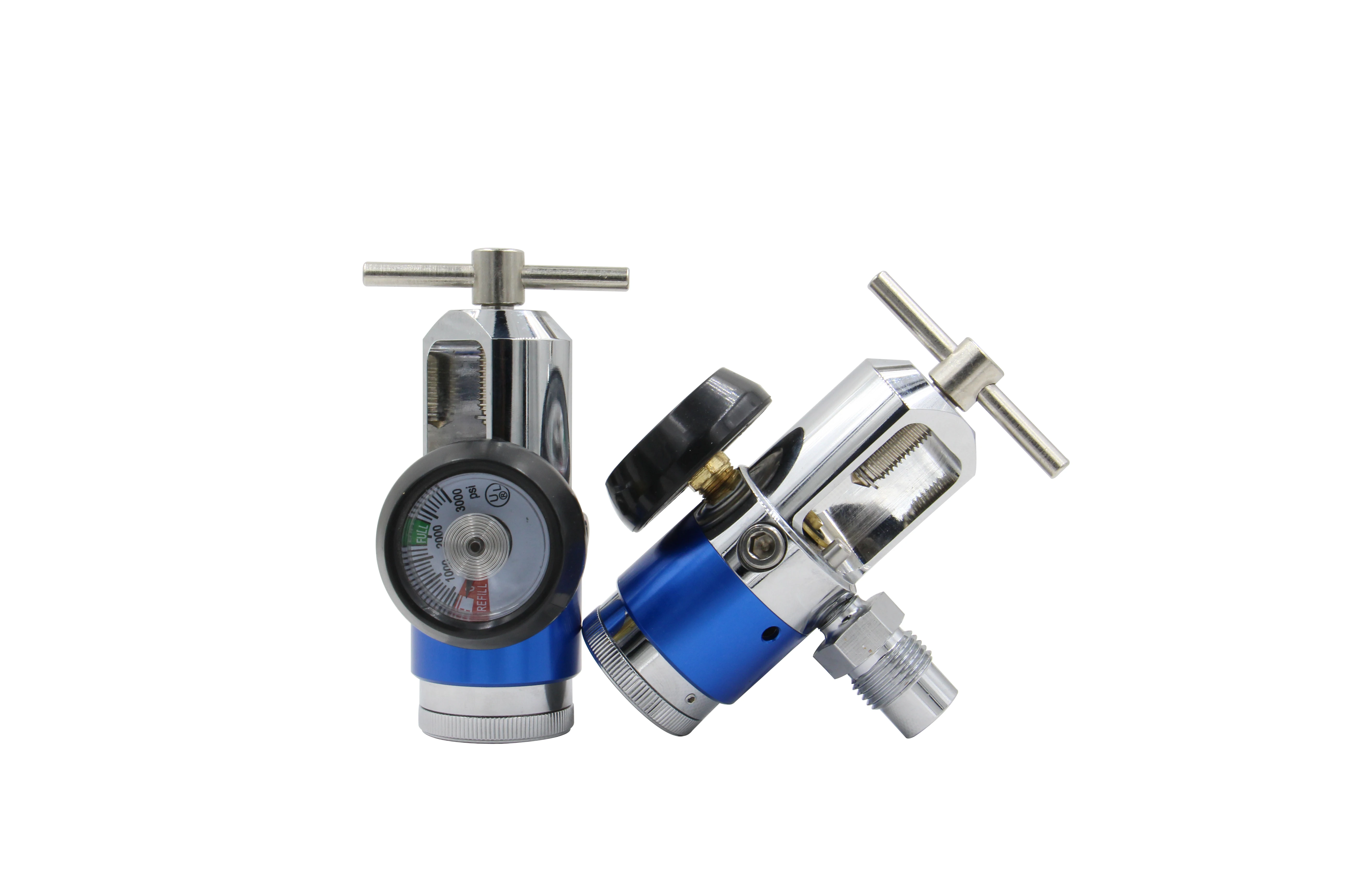 DIN477 medical high pressure oxygen regulator