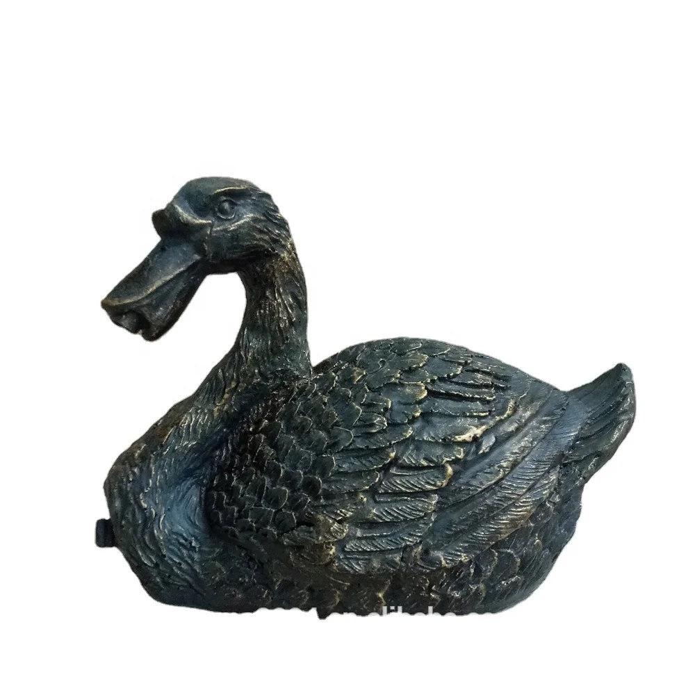 animal decor garden pond spitter polyresin waterfall fountain frog statues