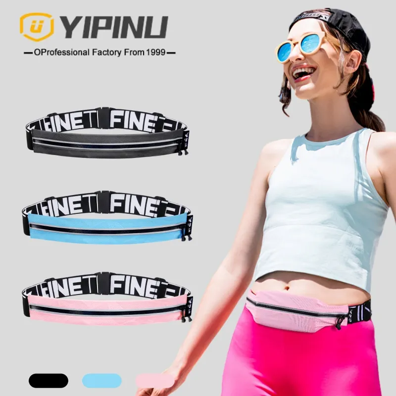 Спортивная сумка YIPINU для занятий спортом на открытом воздухе, сумка на пояс, сумка для бега в тренажерном зале