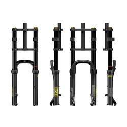 20/ 24/ 26inch alloy fat bike air suspension springer forks bicycle