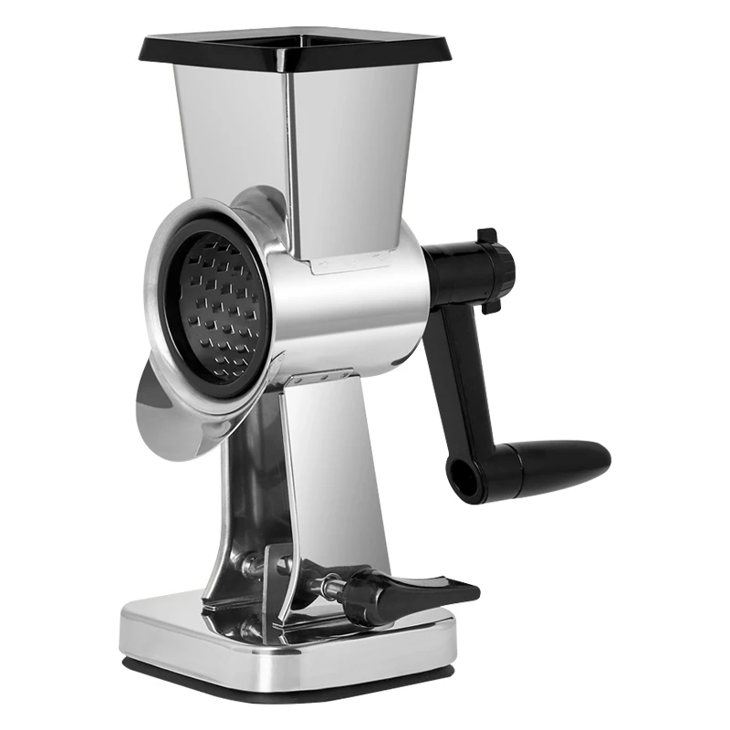 Multi purpose manual food vegetable grater slicer potato  cheese grater stainless rotary