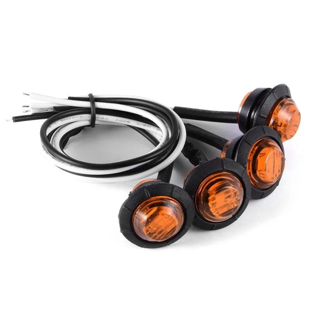 Kingshowstar 3LED грузовик боковой световой сигнал Универсальный 3/4