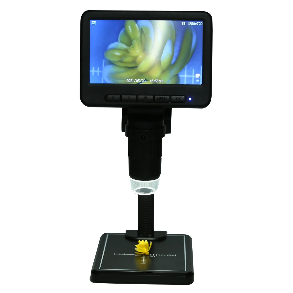 2021 new 5-inch IPS screen scanning electronic camera LCD digital microscope