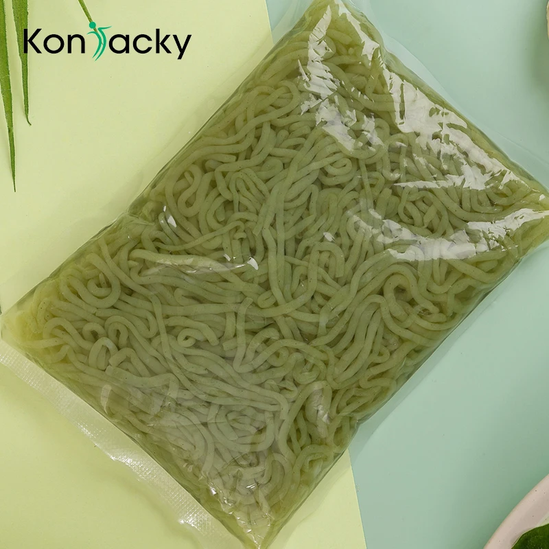 Weight loss diet food zero calorie spinach konjac noodle shirataki pasta keto dietary foods