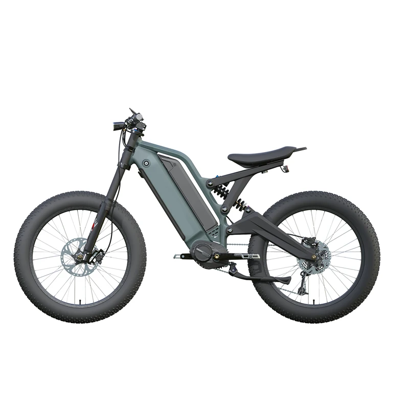 2023 Navigator full suspension electric bike/ dual battery ebike