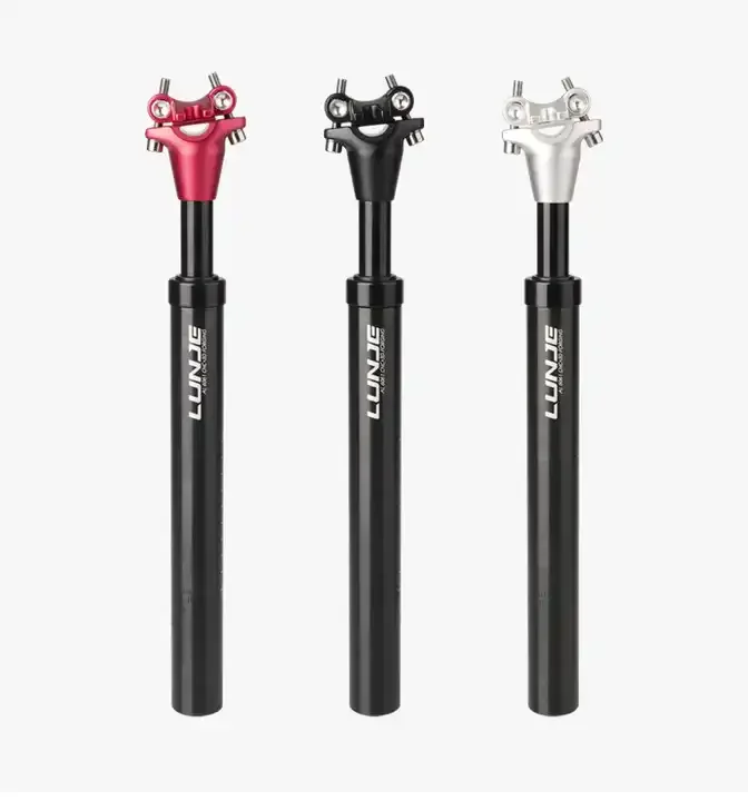 LUNJE Telescopic Bike Tijas Telescopicas Mtb Suspension Dropper Bicycle Seat Post Seatpost Dropper Suspension Shock