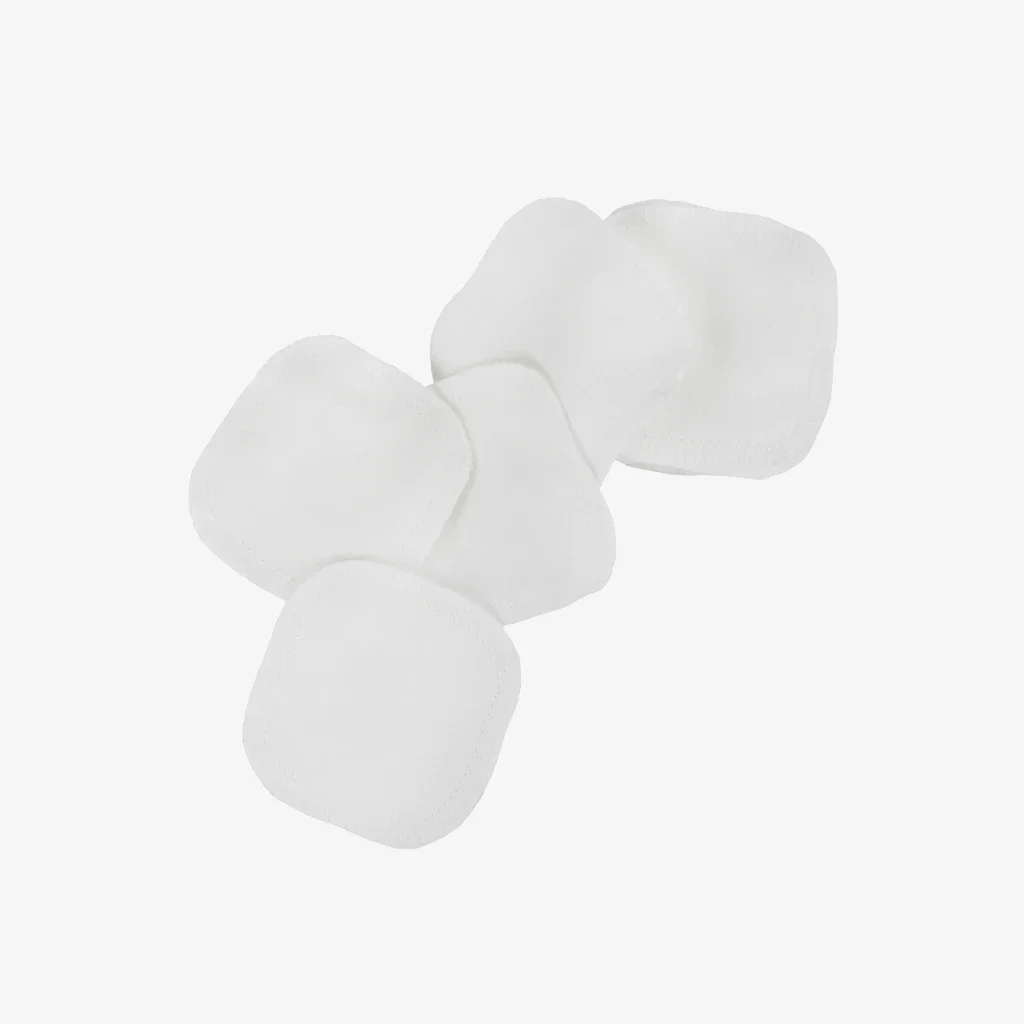 Factory Price Biodegradable cotton remover pads Reusable Face Cleaning Round pads with konjac sponge