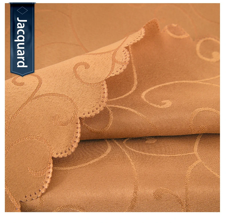 Wholesale Polyester Damask Jacquard Cloth Table Napkins for Wedding
