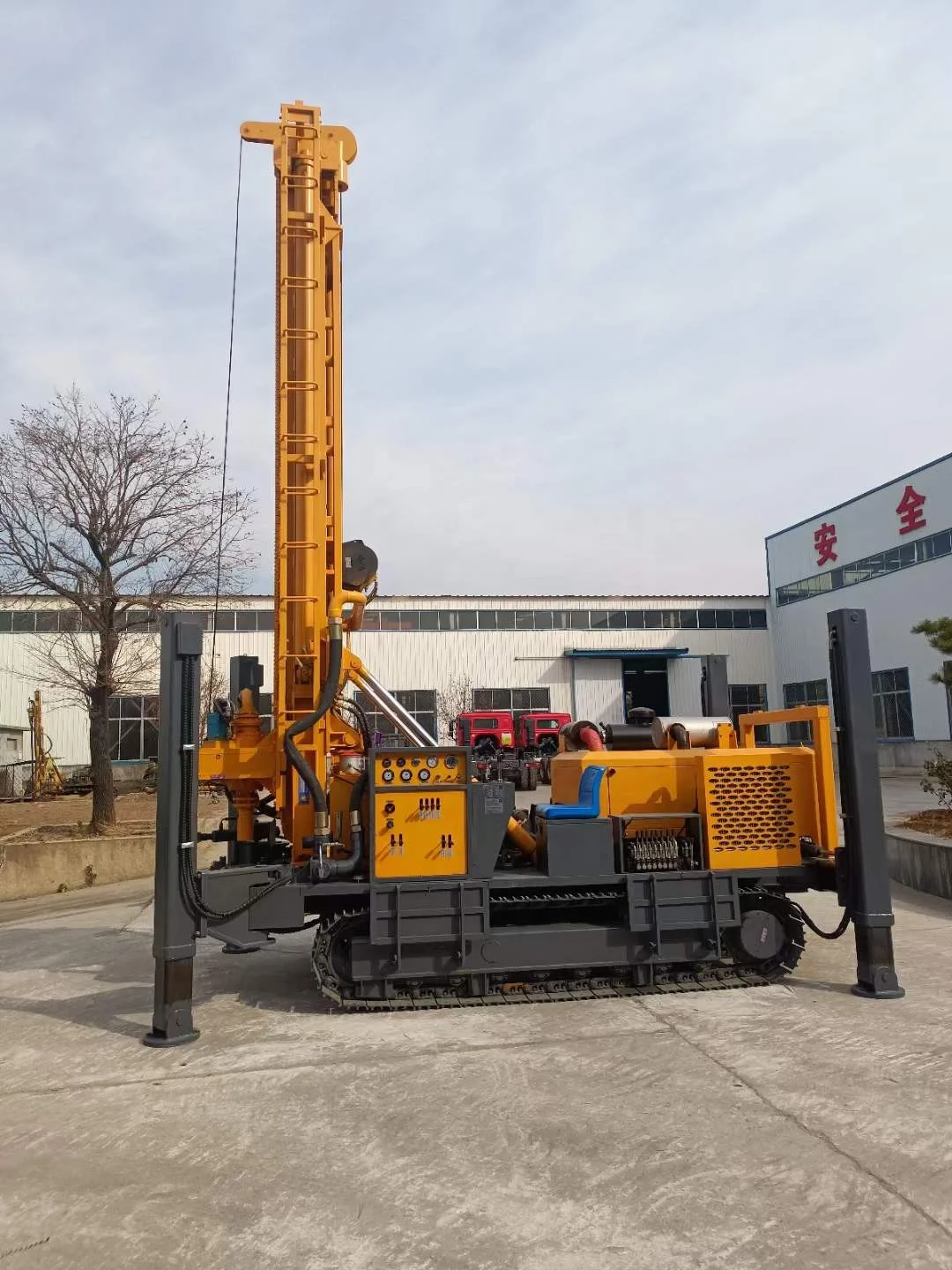 400m deep exploration Borehole air dual water well 300m Mechanical top drive drilling rig equipment for sale South Africa