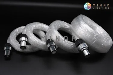 PMMA Optical Fiber bundle consist of length 2.5m 210pcs*0.75mm and 10pcs*1.5mm