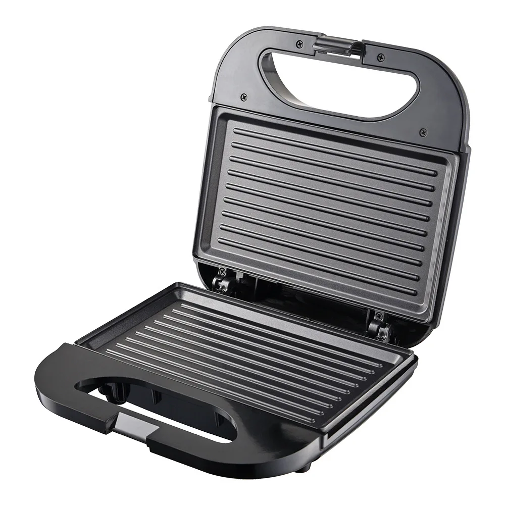 Electric Sandwich Maker with Non-Stick Plate Indoor Breakfast Grill Bread Toaster Panini Maker