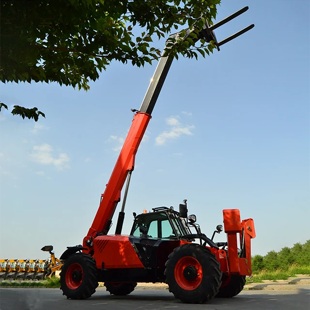 Телескопический погрузчик HERACLES 4WD TR735 CE стандартная заводская цена телескопический для строительства и проектирования