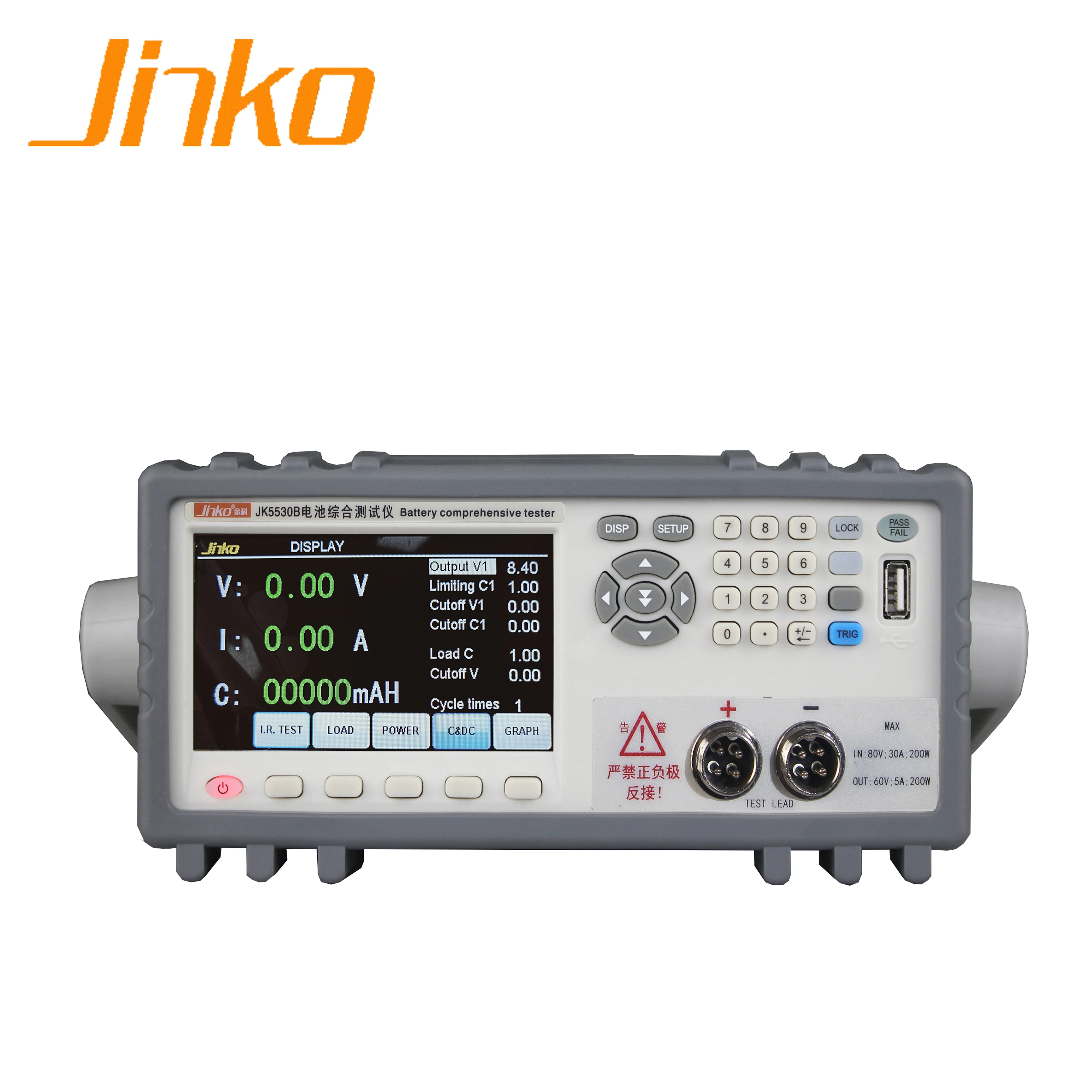  JK5530B Тестер Аккумуляторов зарядногоразрядного устройства 0-10000 мАч емкость диапазон измерения анализатор батареи и